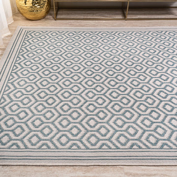 Marvao Diamond Trellis Indoor/outdoor Area Rug